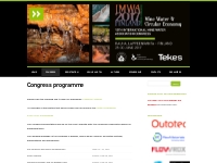 Congress programme | IMWA 2017 – Mine Water   Circular Economy