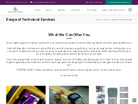Range of Technical Services   IG