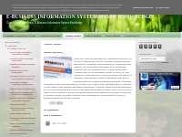 E-BUSINESS INFORMATION SYSTEM SHARE  KNOWLEDGE: Articles Archive