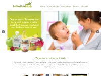 Initiative Foods   Copacking and private label baby food