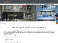 Best PLC Training Institute in Noida | PLC Course in Delhi NCR