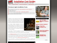 Compare Christmas Lights Installation Costs
