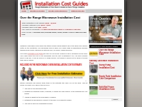Over the Range Microwave Installation Cost