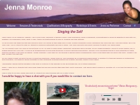 Jenna Monroe singer and performer