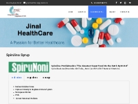 Spirulina Syrup | Natural Vitamins | Jinal HealthCare