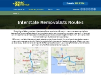 Interstate Removalists Routes | JRAC Removals