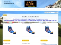 jump for joy bouncers and slide rentals - bounce house rentals and sli