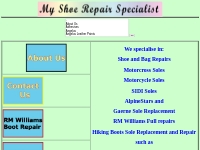 shoe repairs shoe repair rm R M Williams hiking boot repair and motorc