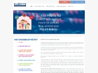   	Karvy Insurance Repository - Demat your insurance policies