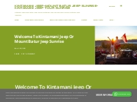 Welcome To Kintamani Jeep Or Mount Batur Jeep Sunrise