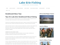 Smallmouth Bass Tips :: Lake Erie Fishing