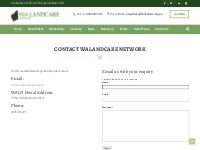 Contact WA Landcare Network   Western Australia Landcare Network