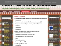 Lean Healthcare Indonesia: Produk & Layanan