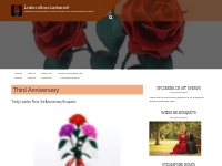 Third Anniversary | Leather n Roses Leathercraft