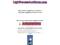 Lighthouse Auctions - Lighthouses at Auction Shopping Guide Links