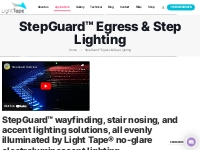 StepGuard™ Egress   Step Lighting   Light Tape India