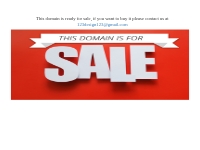 Domain FOR SALE