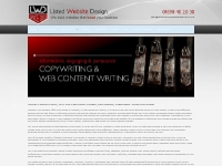 Copywriting Glasgow | Website Content Writing Glasgow | Listed Web Des