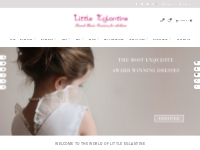 Designer Flower Girl Dresses   Page Boy Outfits - Little Eglantine