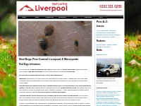 Bed Bug Pest Control Liverpool Merseyside Bed Bugs