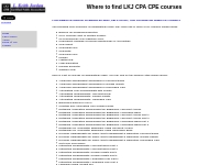  | CPE courses