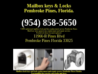Mailbox keys   Locks Pembroke Pines (954) 858-5650 Chuck The Locksmith