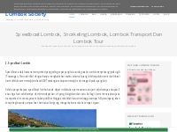 Speedboat Lombok, Snorkeling Lombok, Lombok Transport dan Lombok Tour 
