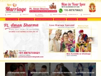 Love Marriage Specialist - +91-9876706621 Pt. Aman Sharma, India