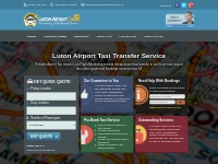 Cheap Luton Airport Taxis Pre- Booking service Taxi Luton Airport
