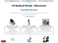 Hospital bed rental & sale in Wisconsin, rent a fully electric bed for