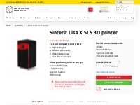 Sinterit Lisa X SLS 3D printer: Buy or Lease at Top3DShop