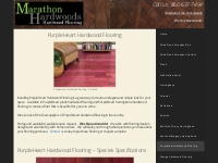 Purpleheart Hardwood Flooring - Marathon Hardwoods