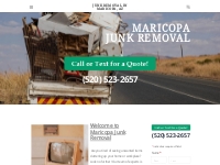 JUNK REMOVAL IN MARICOPA, AZ - Home