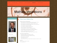 Mathieu Mediations, full time Mediator Pasco County Florida - Biograph