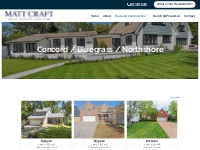 Concord / Bluegrass / Northshore | Matt Craft   Associates