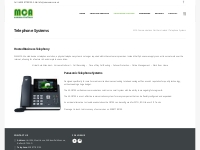  			Telephone Systems - MCA Communications Northern Ireland