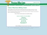 Contact Physicians Billing Center in Aptos, California