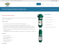 Vertical Openwell Submersible Pump | Vertical Openwell Submersible Pum