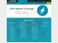 Content Delivery Network Coverage | MetaCDN