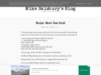 Mike Salsbury's Blog