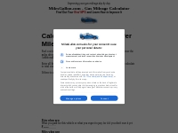 Calculate Total Vehicle Cost Per Mile - MilesGallon.com