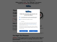 Tire Pressure Calculator - MilesGallon.com