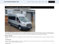 Comprehensive guide to hire the best Minibus