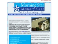 Alzheimer's Assisted Living Morning Star Memory Care Fredericksburg TX