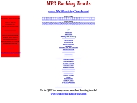 F MP3 Backing tracks - instant downloads