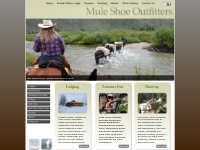 Welcome to Mule Shoe Outfitters, Wyoming