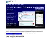   	My Home Software,Personal Finance Software, Loan Calculator, Money 