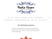 My Publishing Imprints   Nadia Hasan, Poet   Author
