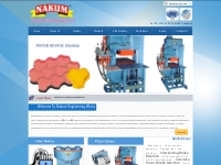 Nakum Engineering Works | fully automatic fly ash brick making machine