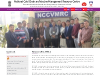   	National Cold Chain Vaccine Management and Resource Centre